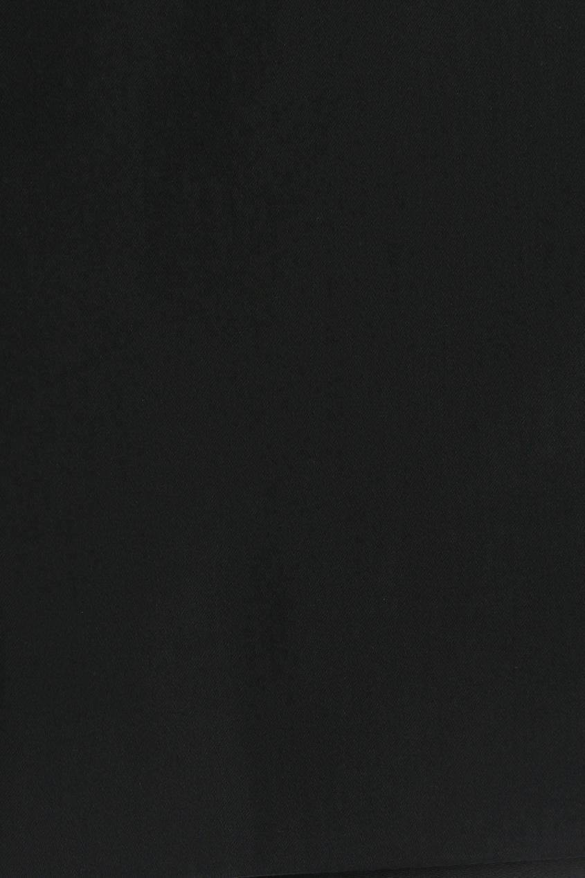 фото Черная юбка-карандаш с драпировкой antonio marras