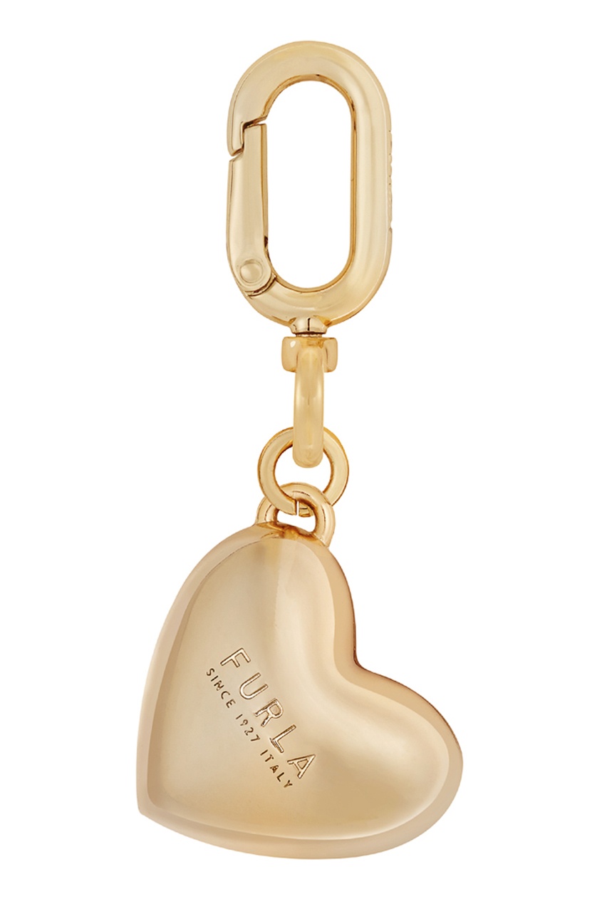 

Золотистый брелок-сердце Furla Unique, Золотой, Золотистый брелок-сердце Furla Unique