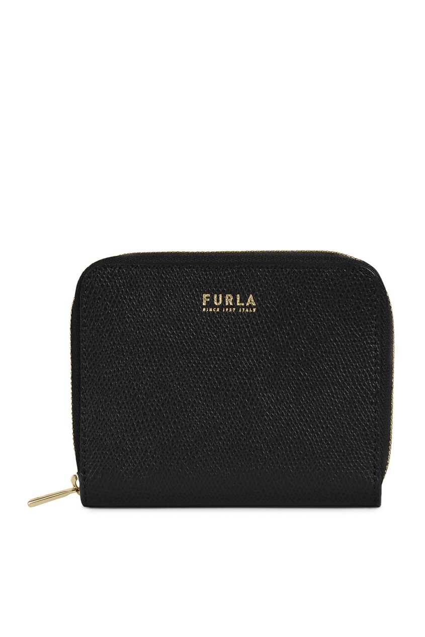 фото Черный кошелек furla next из кожи