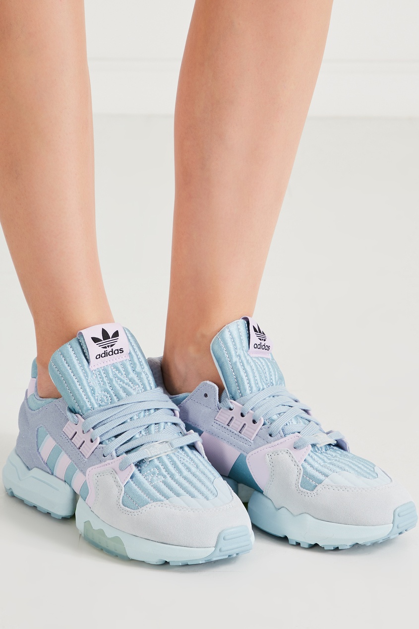 фото Кроссовки пастельной расцветки zx torsion adidas