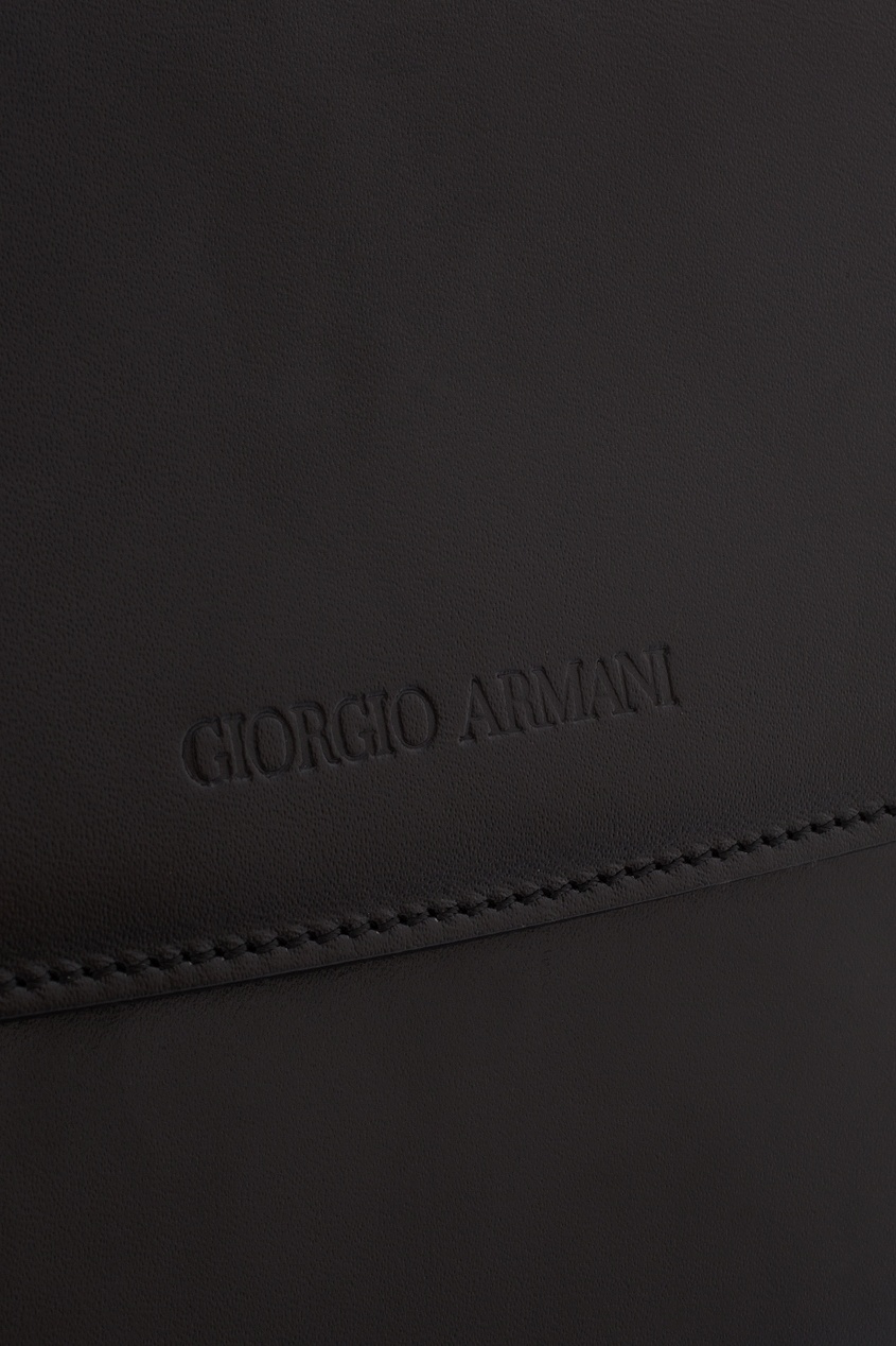 фото Кожаная сумка (90-е) giorgio armani vintage