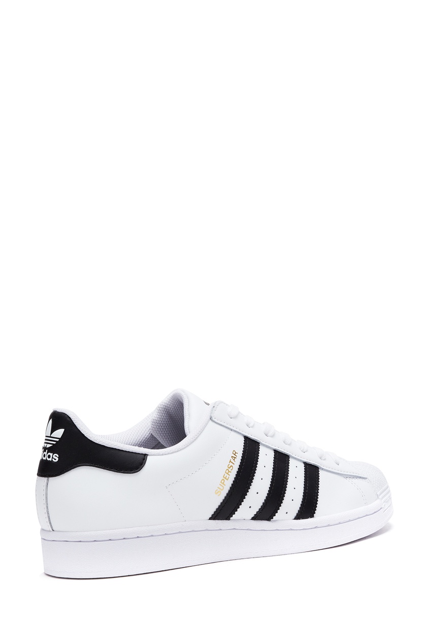 фото Белые кеды superstar adidas