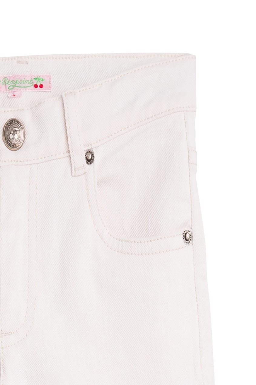 фото Розовые джинсы с вишнями bonpoint