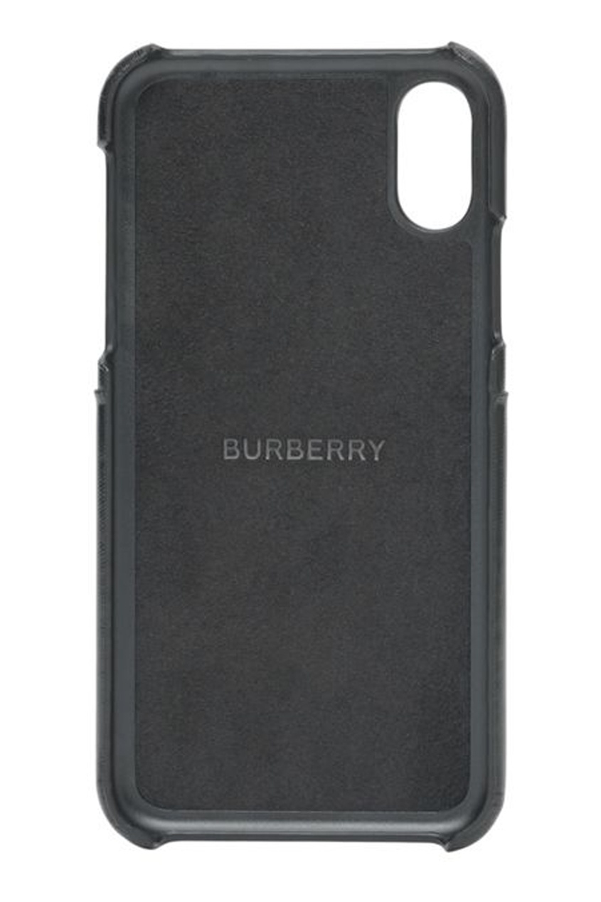 фото Черный чехол для iphone burberry