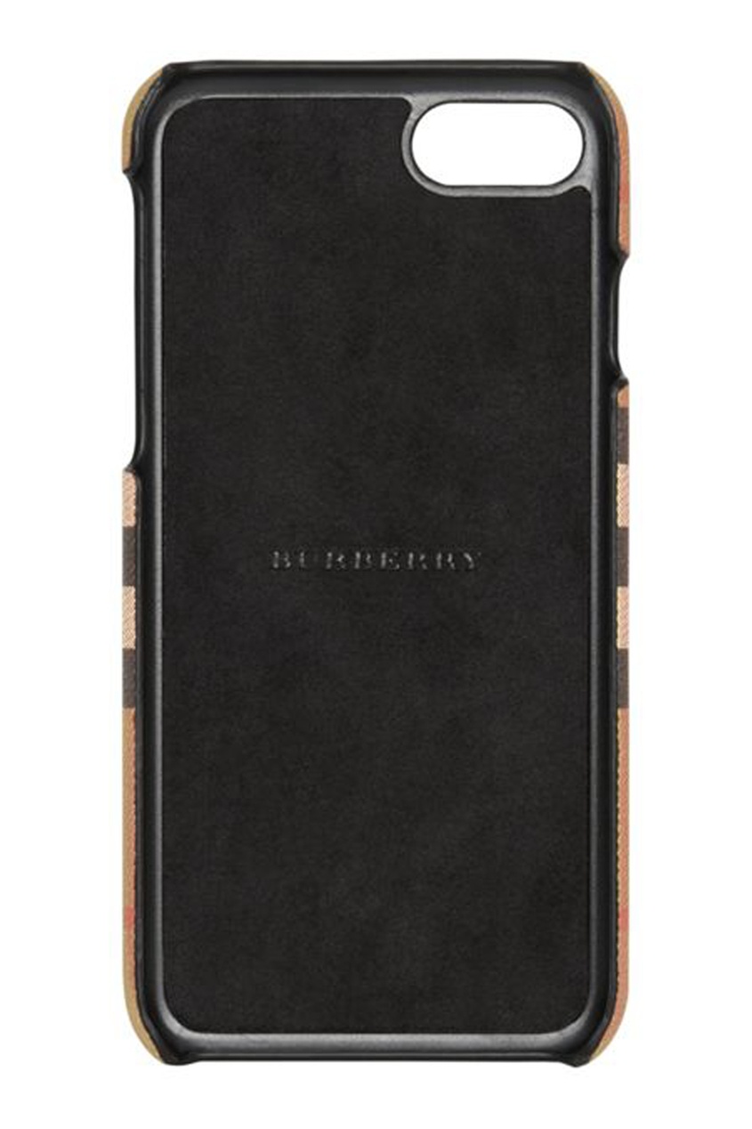 фото Чехол для iphone с узором vintage check burberry