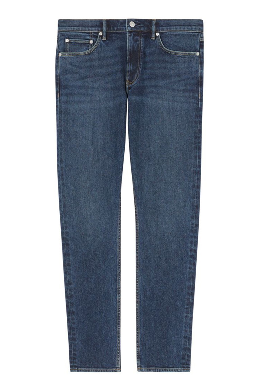 фото Синие джинсы из плотной ткани burberry
