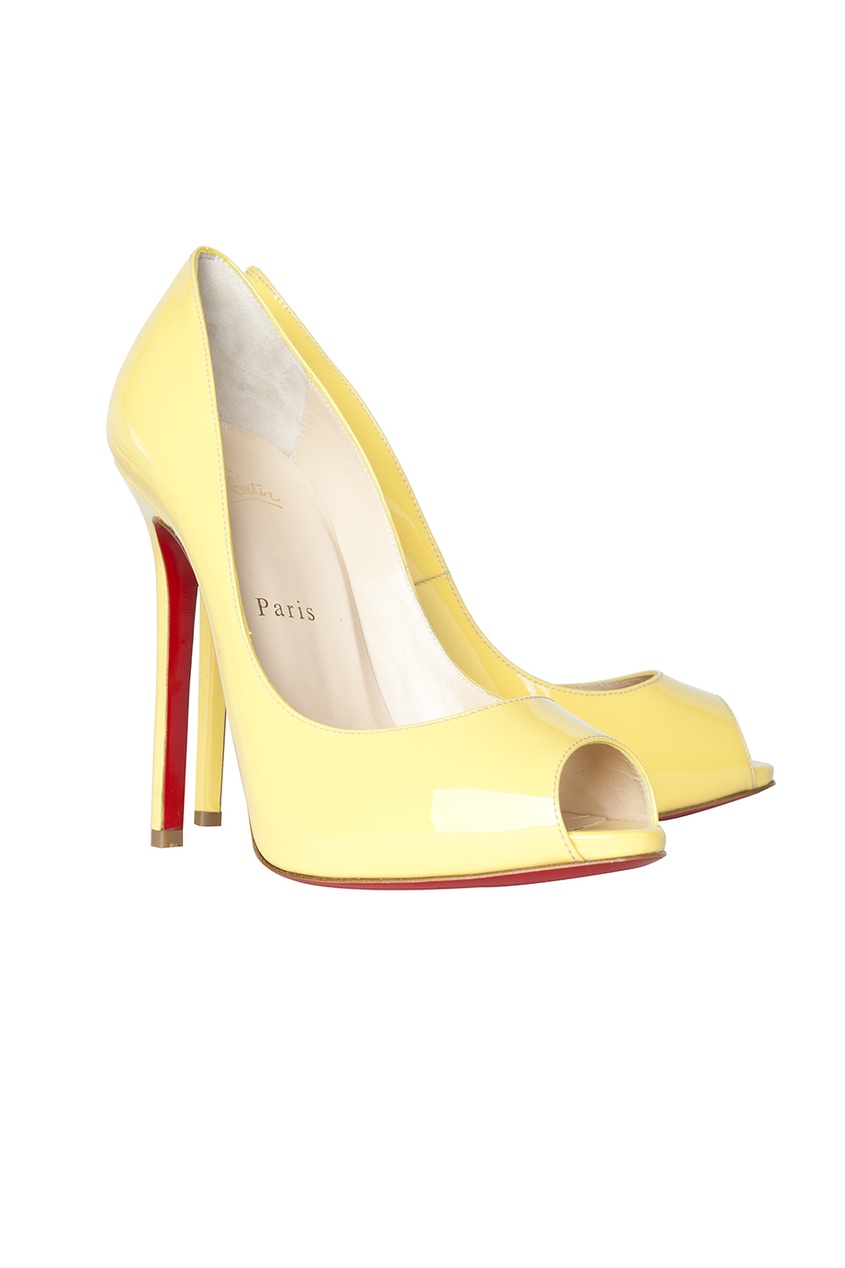 фото Кожаные туфли Flo 120 Patent Christian louboutin