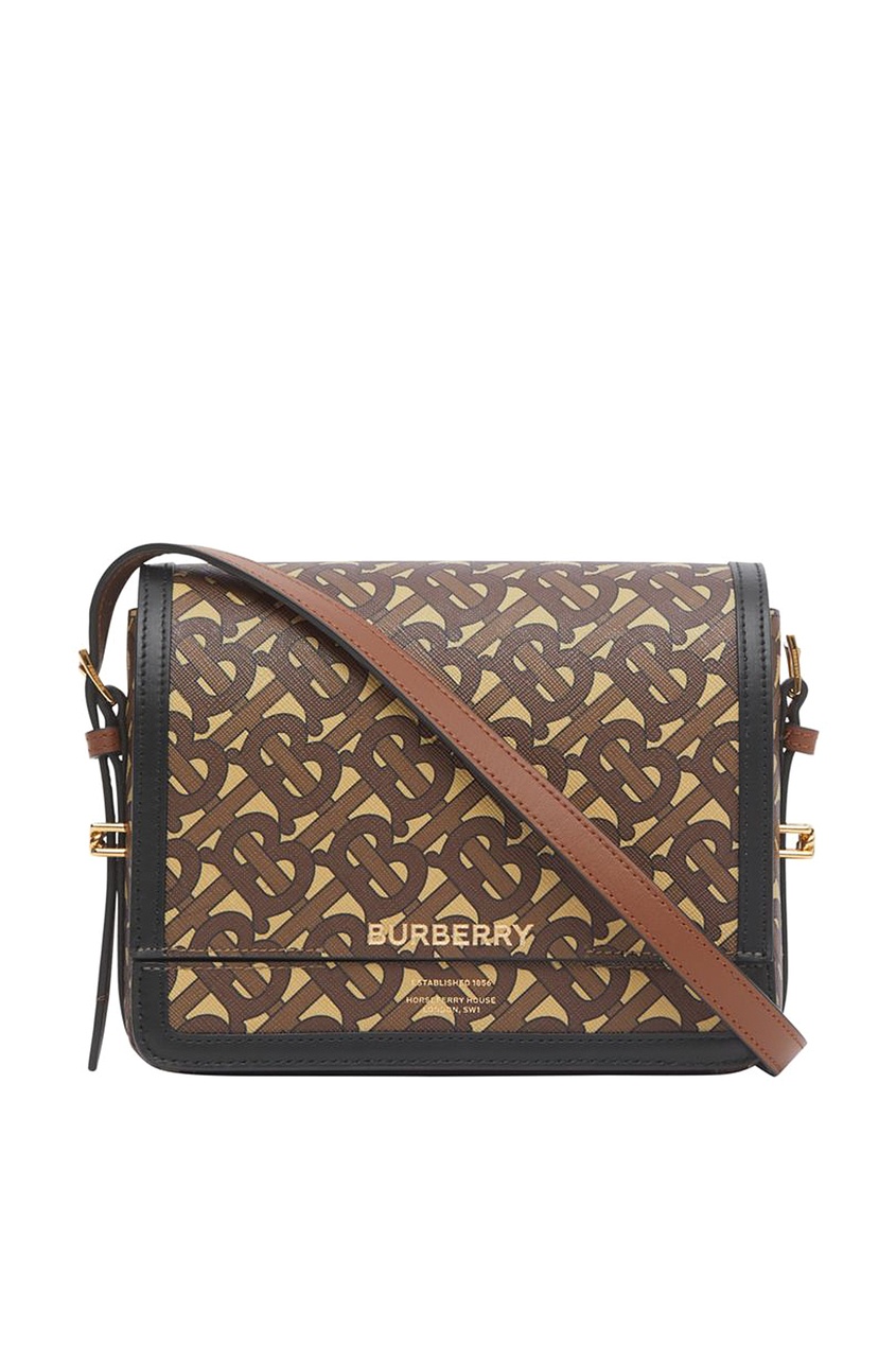 фото Сумка grace из ткани e-canvas с монограммой burberry