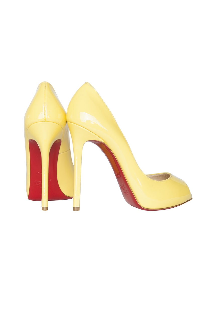 фото Кожаные туфли Flo 120 Patent Christian louboutin