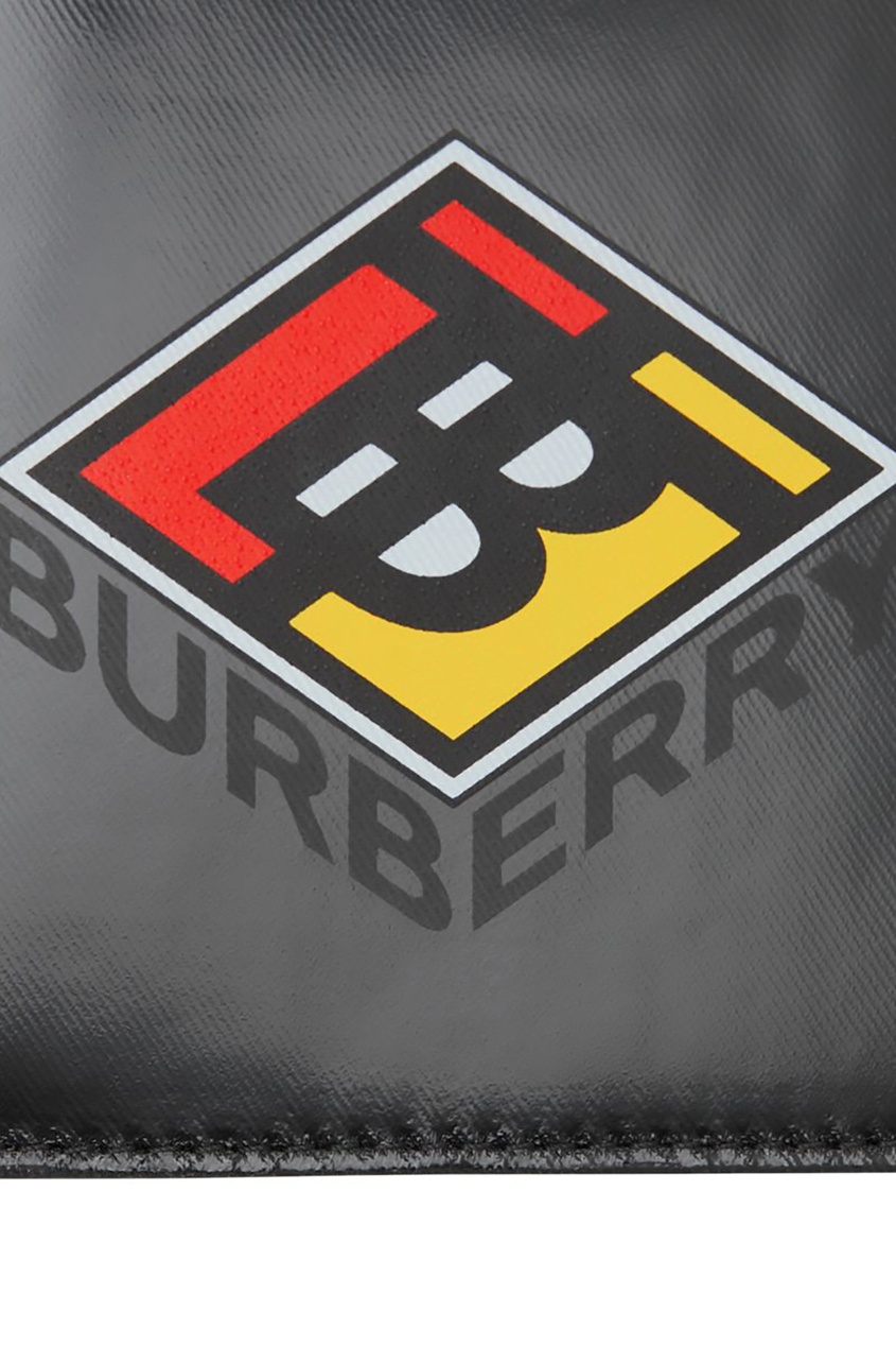 фото Классическое портмоне с логотипом в стиле 90-х burberry
