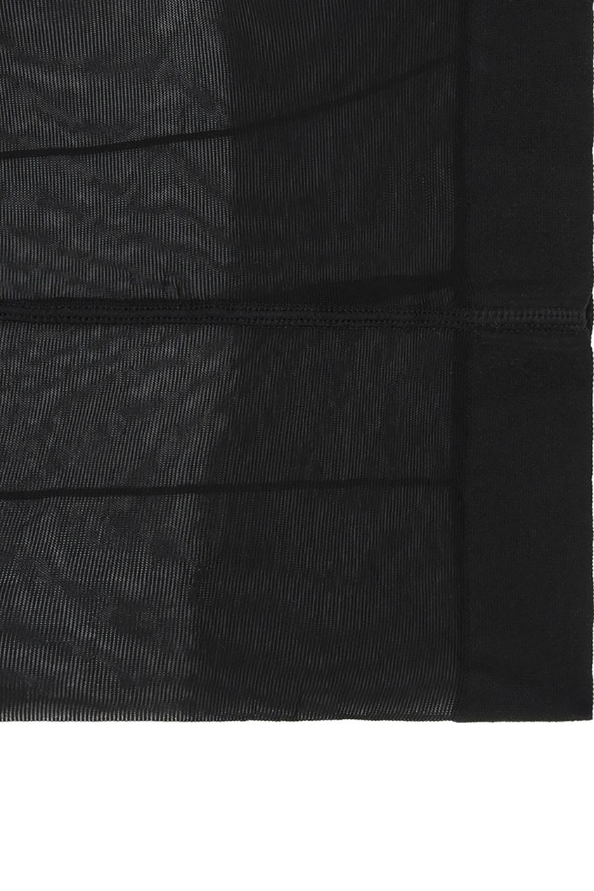 фото Черные колготки с логотипом burberry