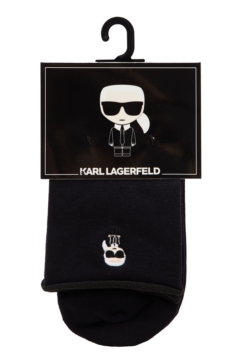 фото Черные носки k/ikonik karl lagerfeld