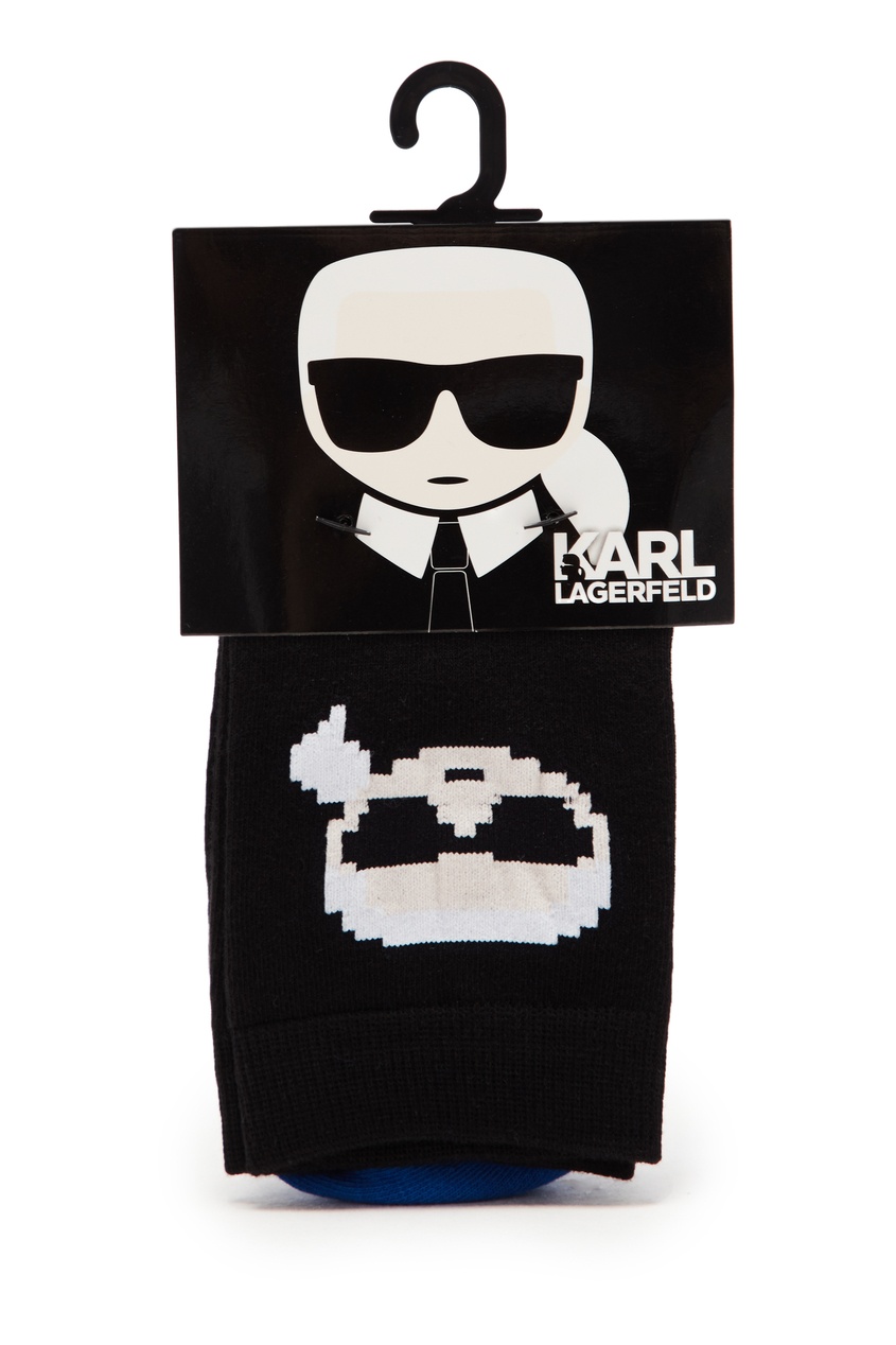 фото Черные носки karl pixel karl lagerfeld