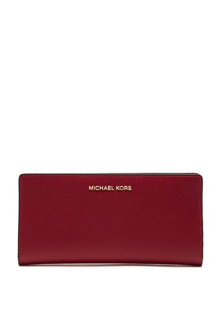 фото Розовый кошелек из кожи jet set michael michael kors