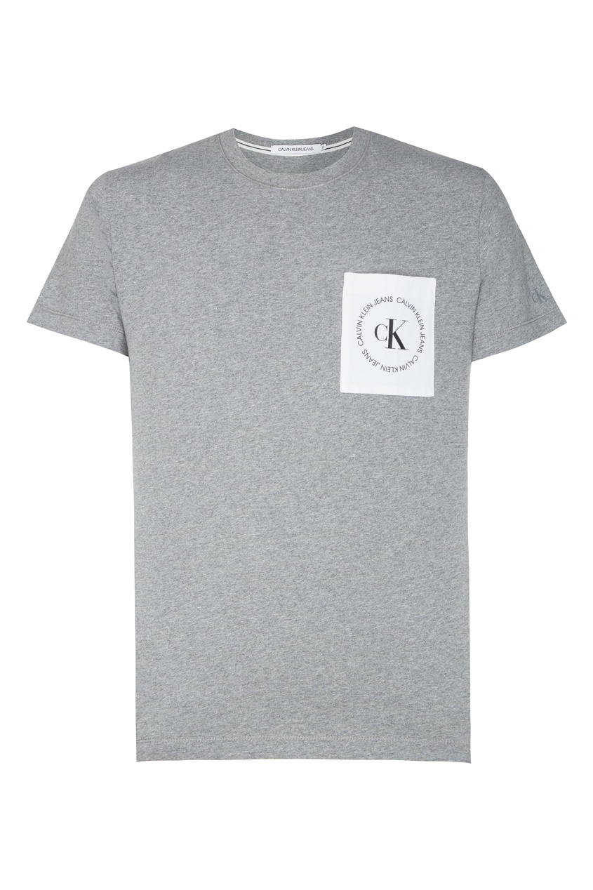 

Серая трикотажная футболка, Серый, Серая трикотажная футболка