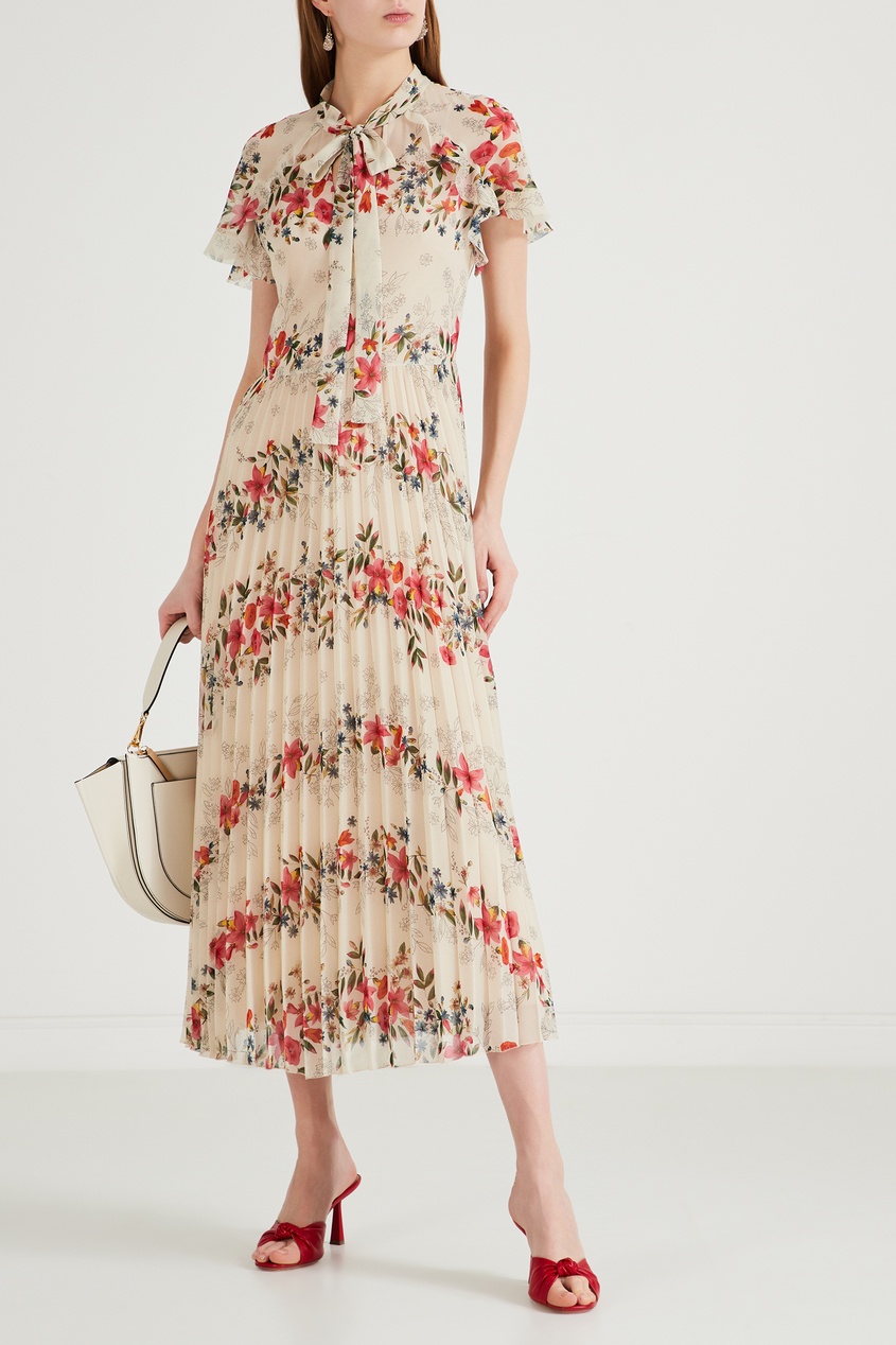 фото Разноцветное платье red valentino