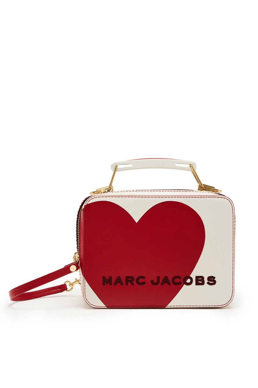фото Сумка box с изображением сердца marc jacobs (the)
