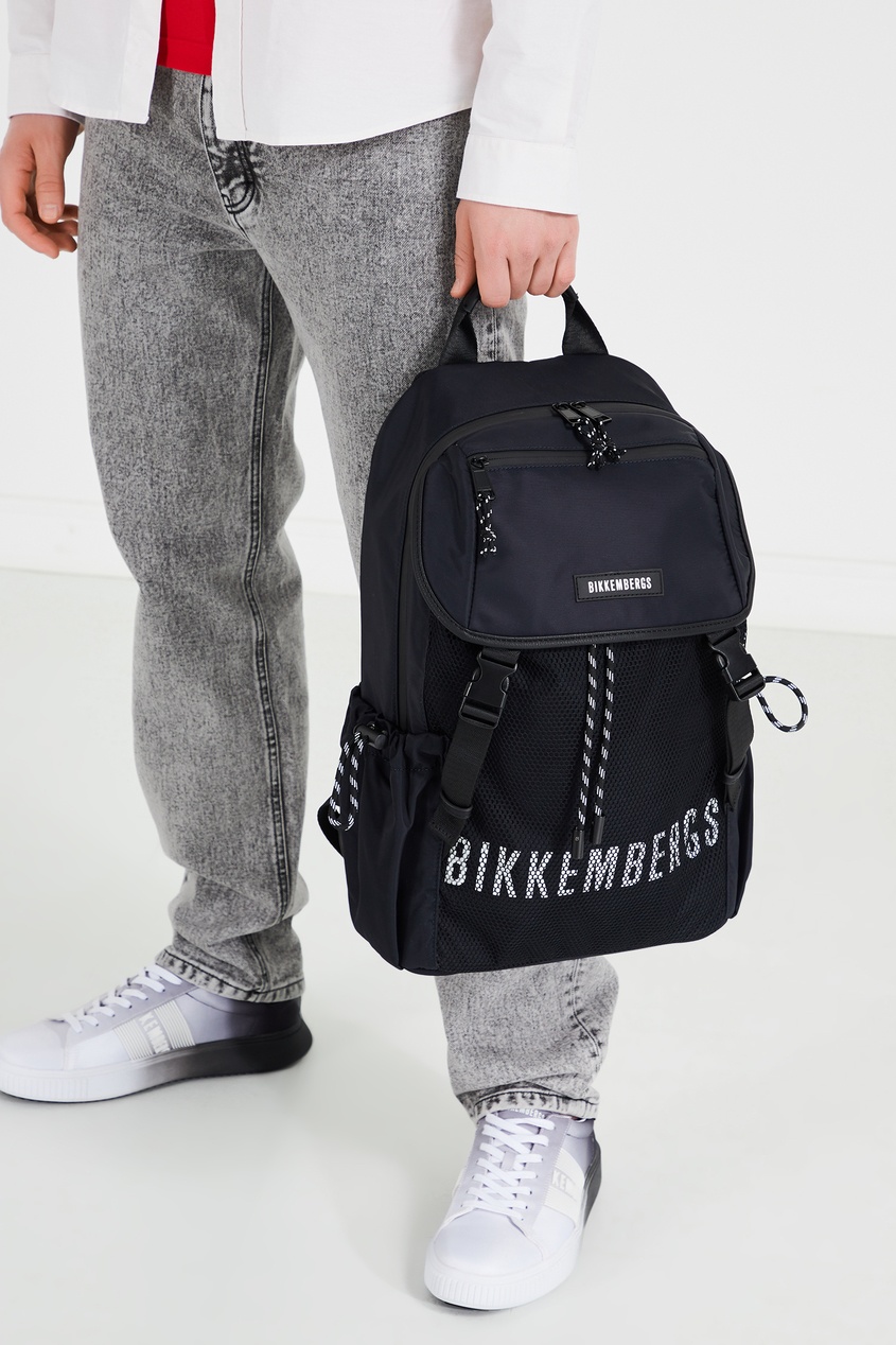 фото Синий мужской рюкзак bikkembergs