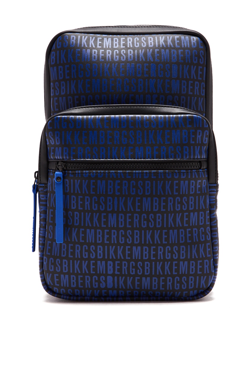 фото Черно–синяя сумка bikkembergs