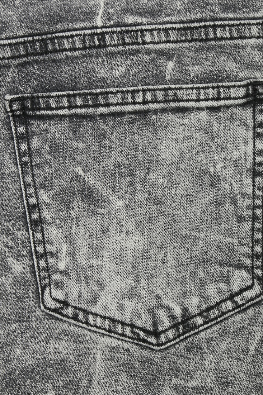 фото Серые джинсы с разрезами marina rinaldi