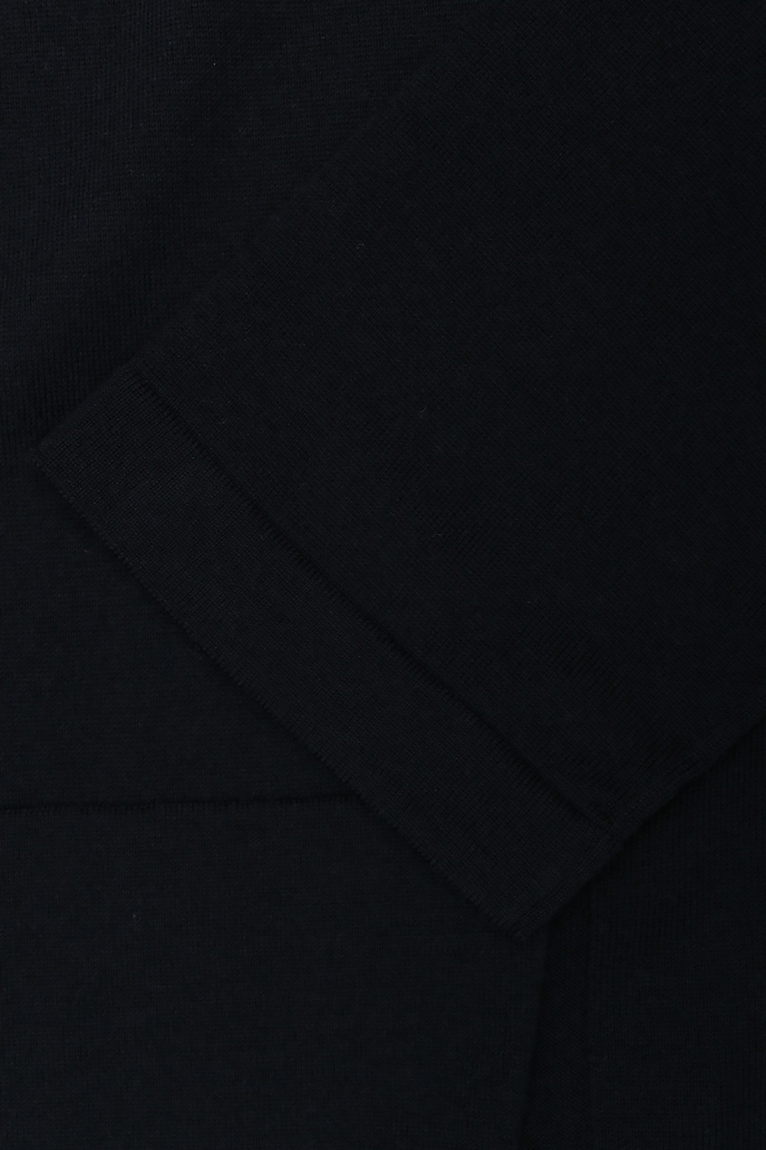 фото Темно-синяя толстовка с капюшоном marina rinaldi