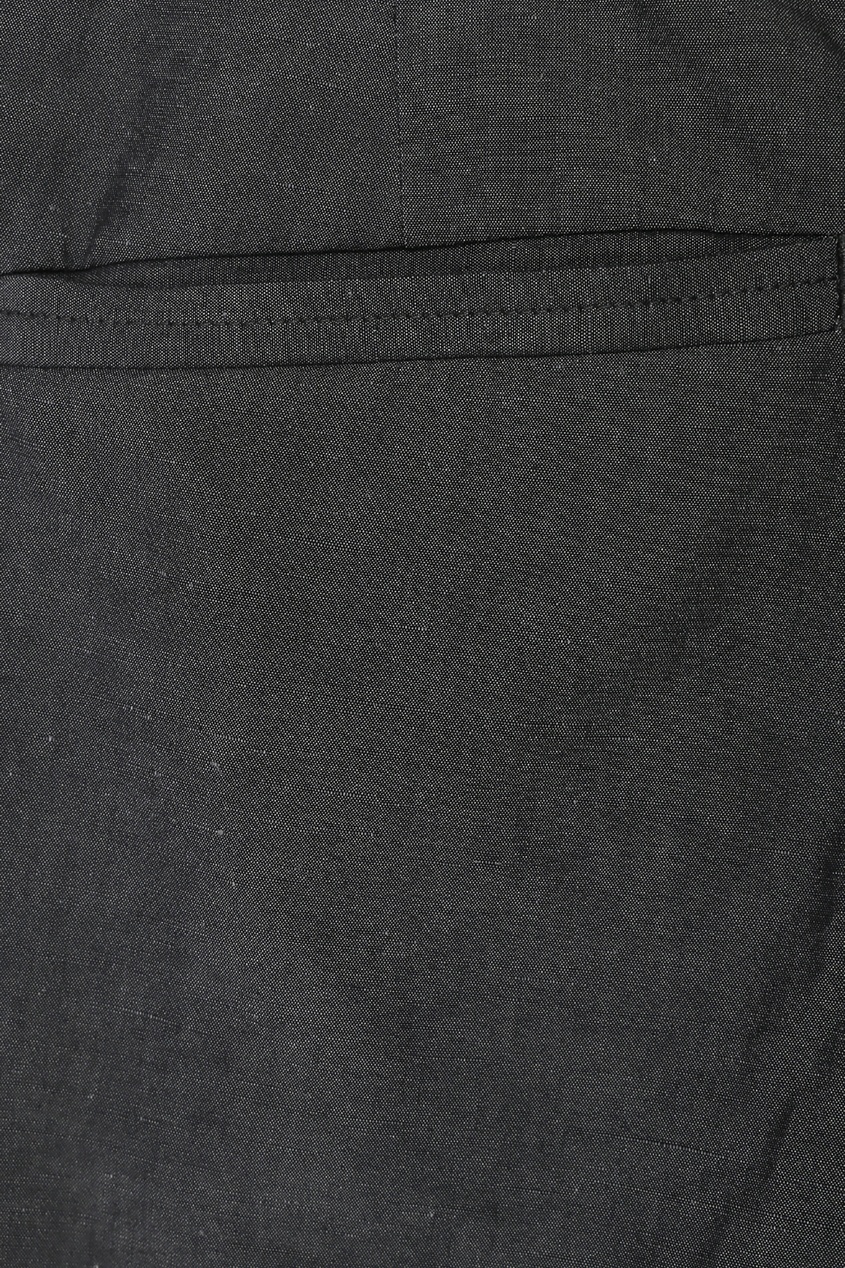 фото Серые брюки с карманами incotex