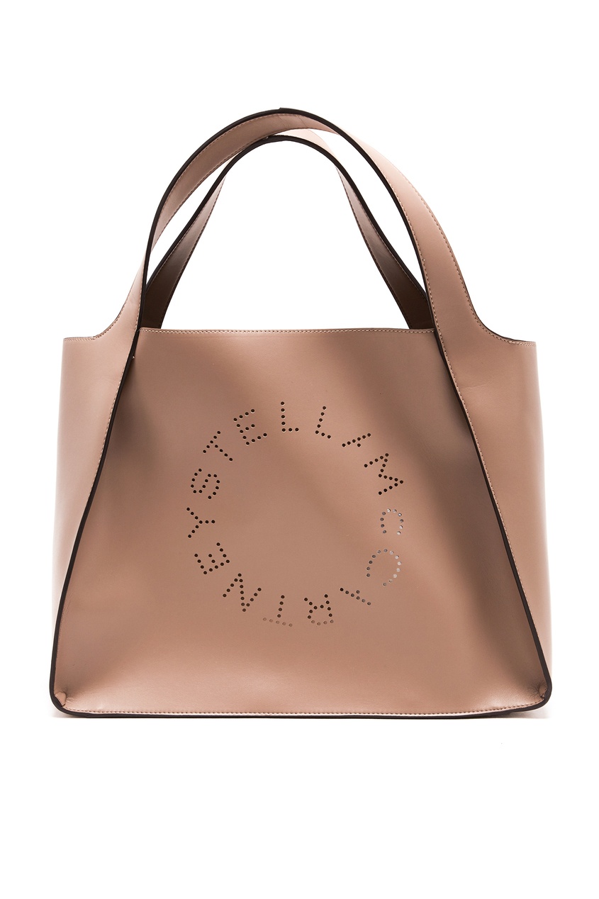 

Сумка бежевого цвета Stella Logo, Коричневый, Сумка бежевого цвета Stella Logo