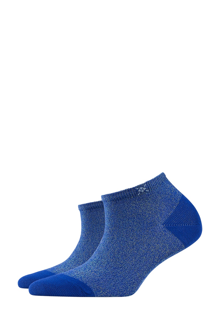 фото Синие блестящие носки burlington