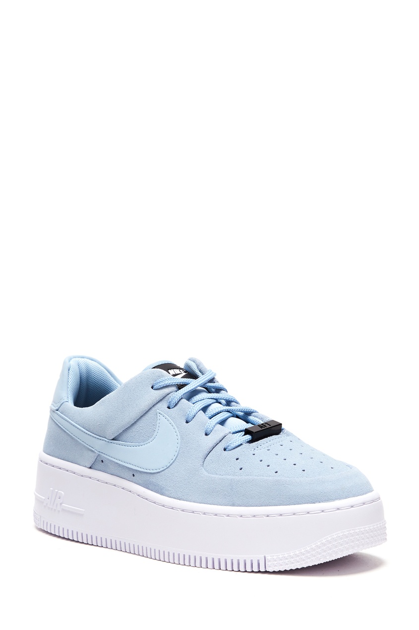 фото Замшевые кроссовки af1 sage low nike