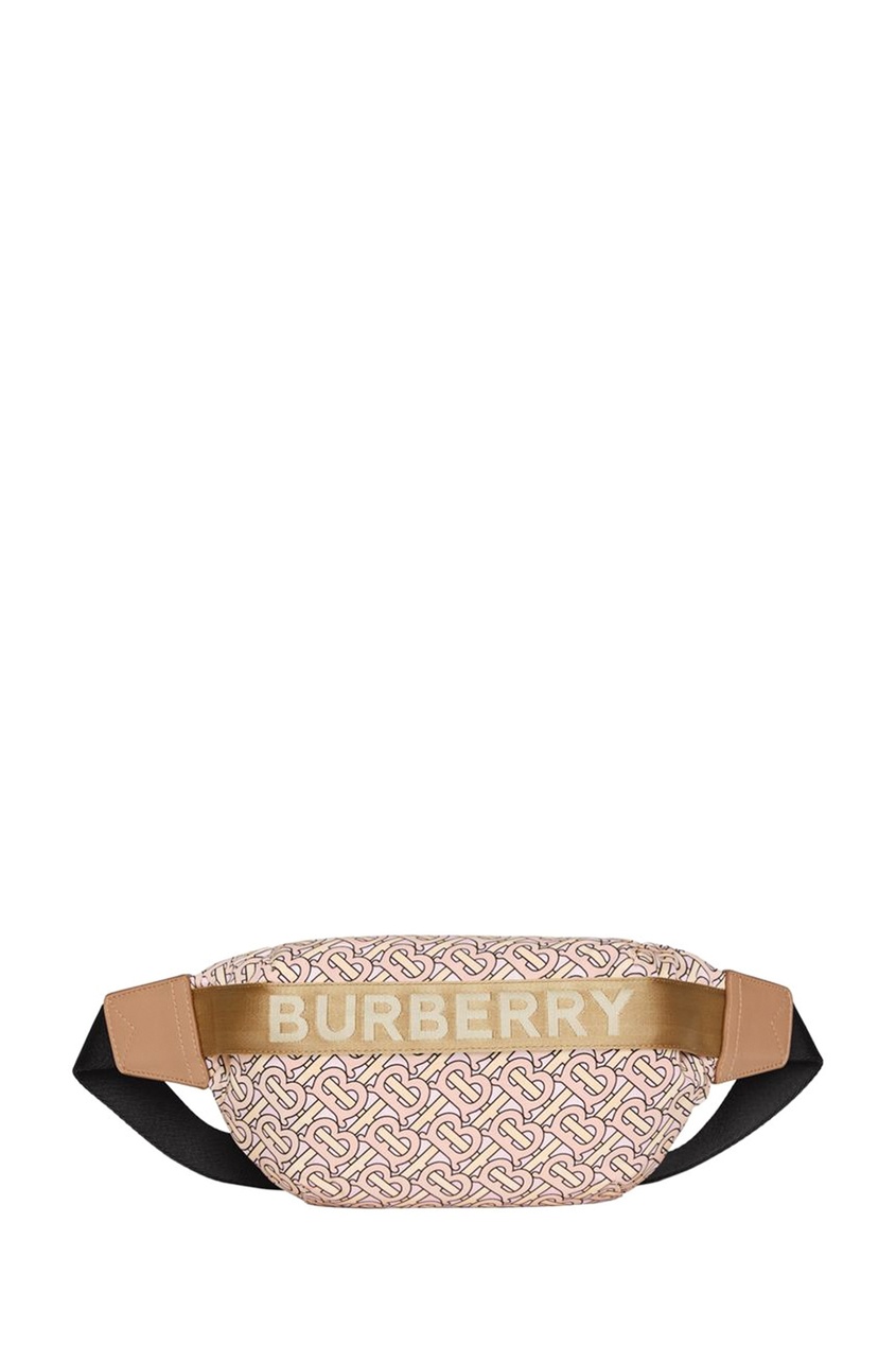 фото Розовая поясная сумка burberry