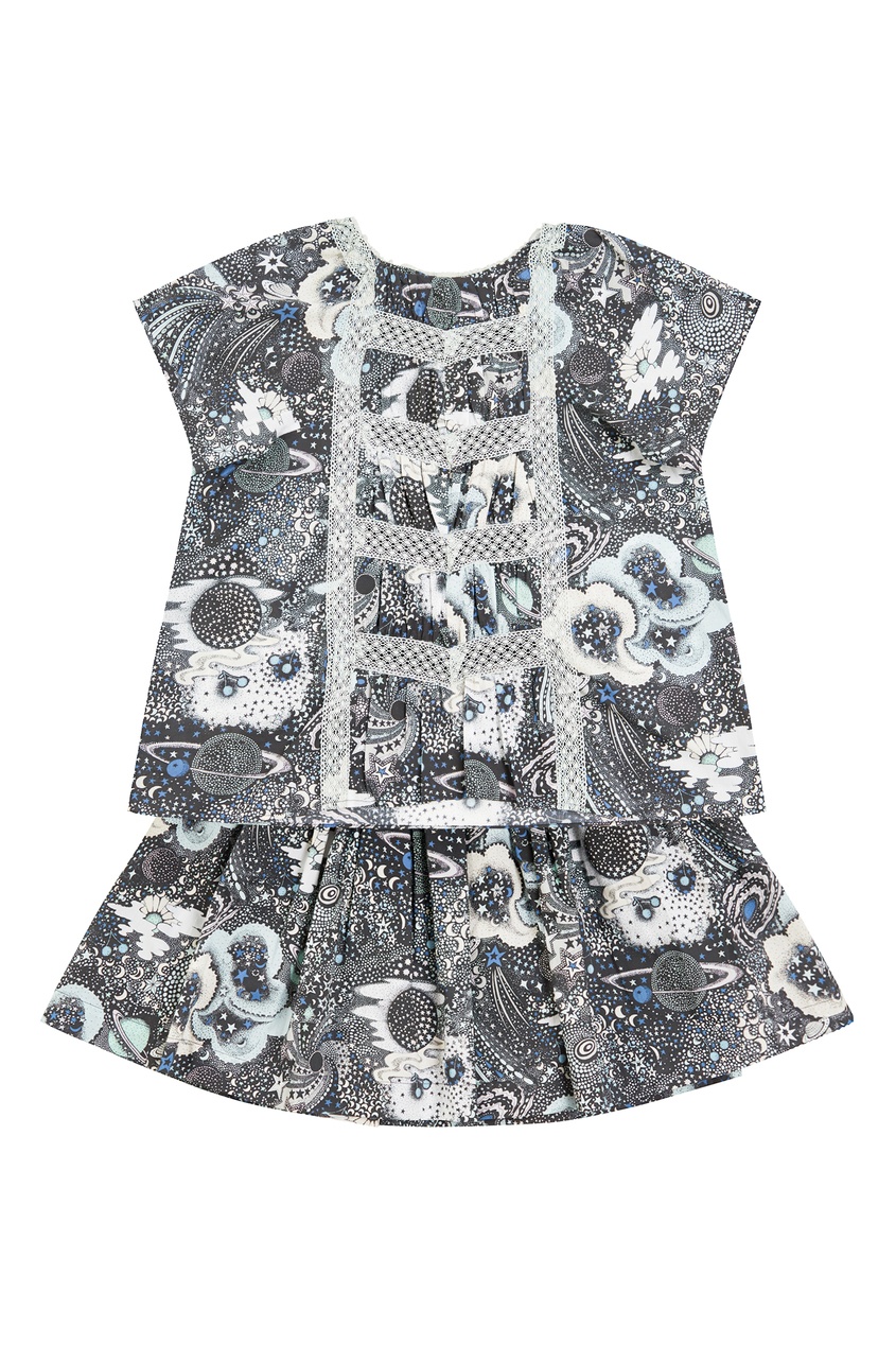 

Комплект из блузки и шорт, Multicolor, Комплект из блузки и шорт