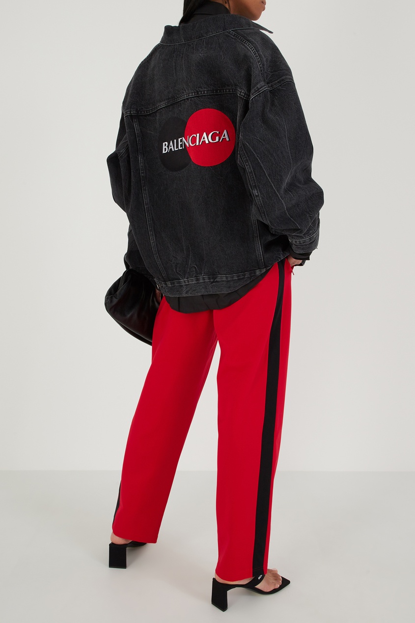 фото Джинсовая куртка uniform balenciaga