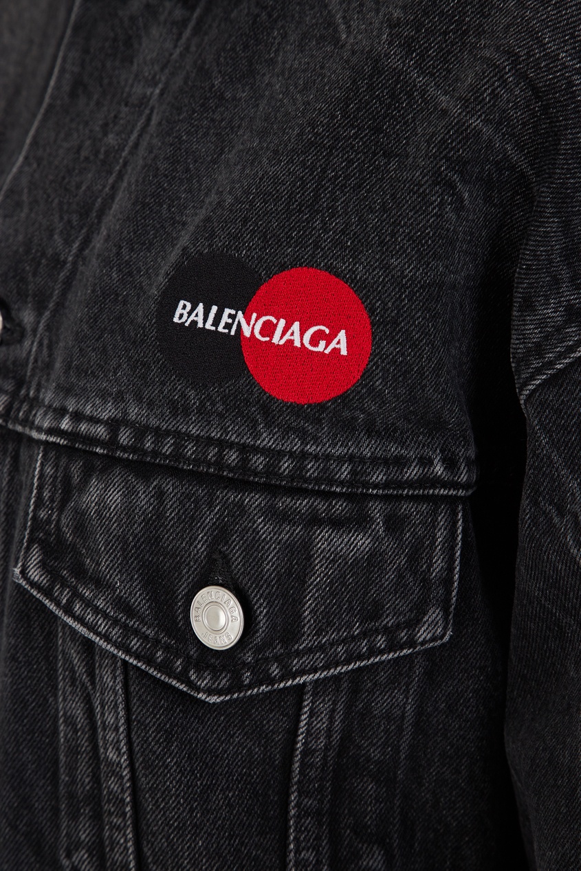 фото Джинсовая куртка uniform balenciaga