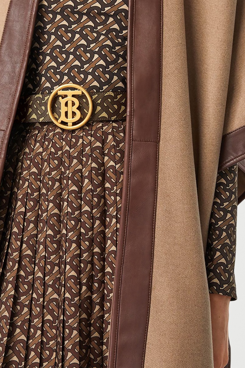 фото Ремень с круглой пряжкой burberry