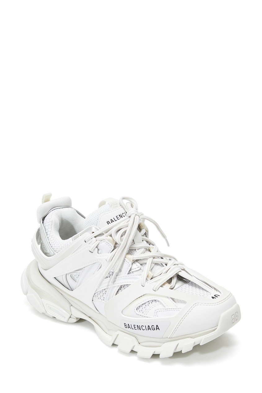 фото Белые кроссовки track balenciaga