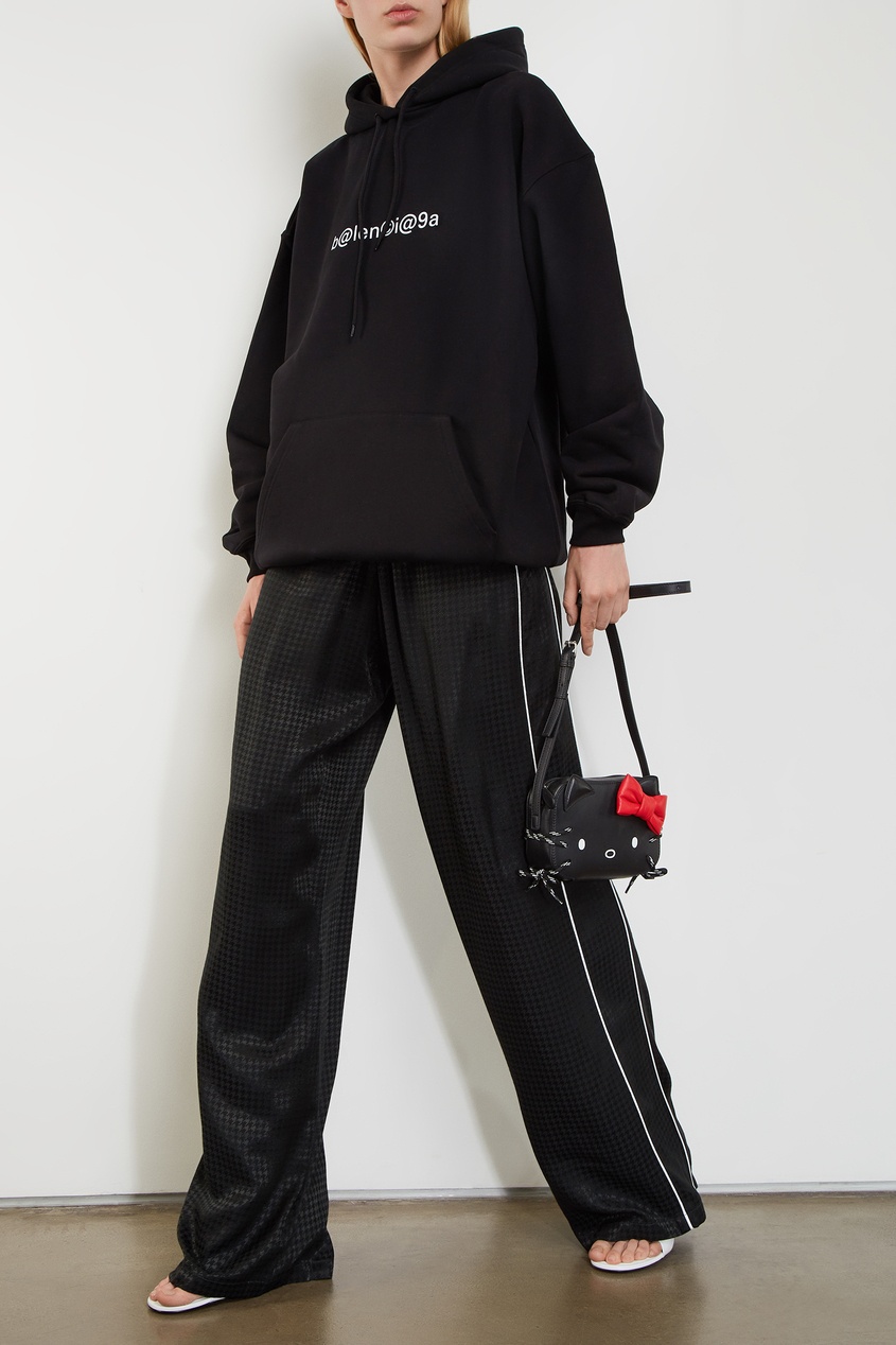 фото Черные брюки tracksuit balenciaga