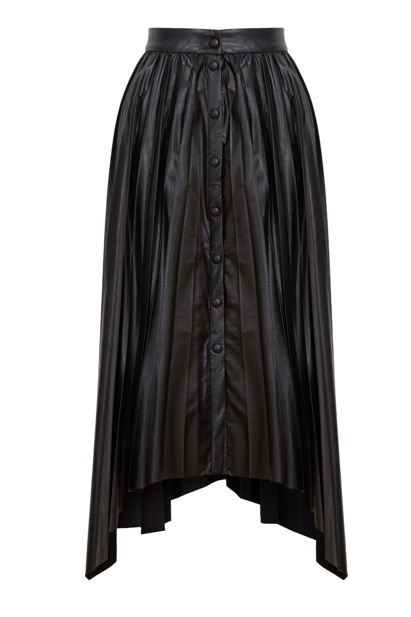 Черная юбка из эко кожи от Isabel Marant
