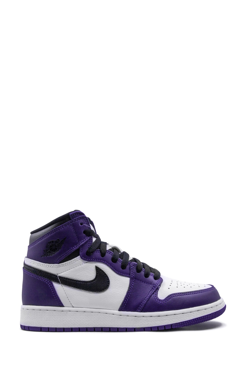 фото Комбинированные кроссовки air jordan 1 retro high court purple nike