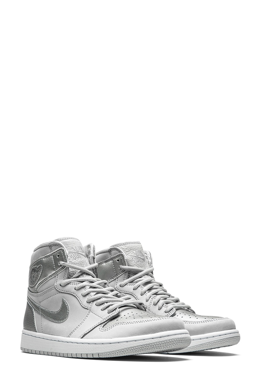 фото Комбинированные кроссовки air jordan 1 retro high co japan neutral grey nike