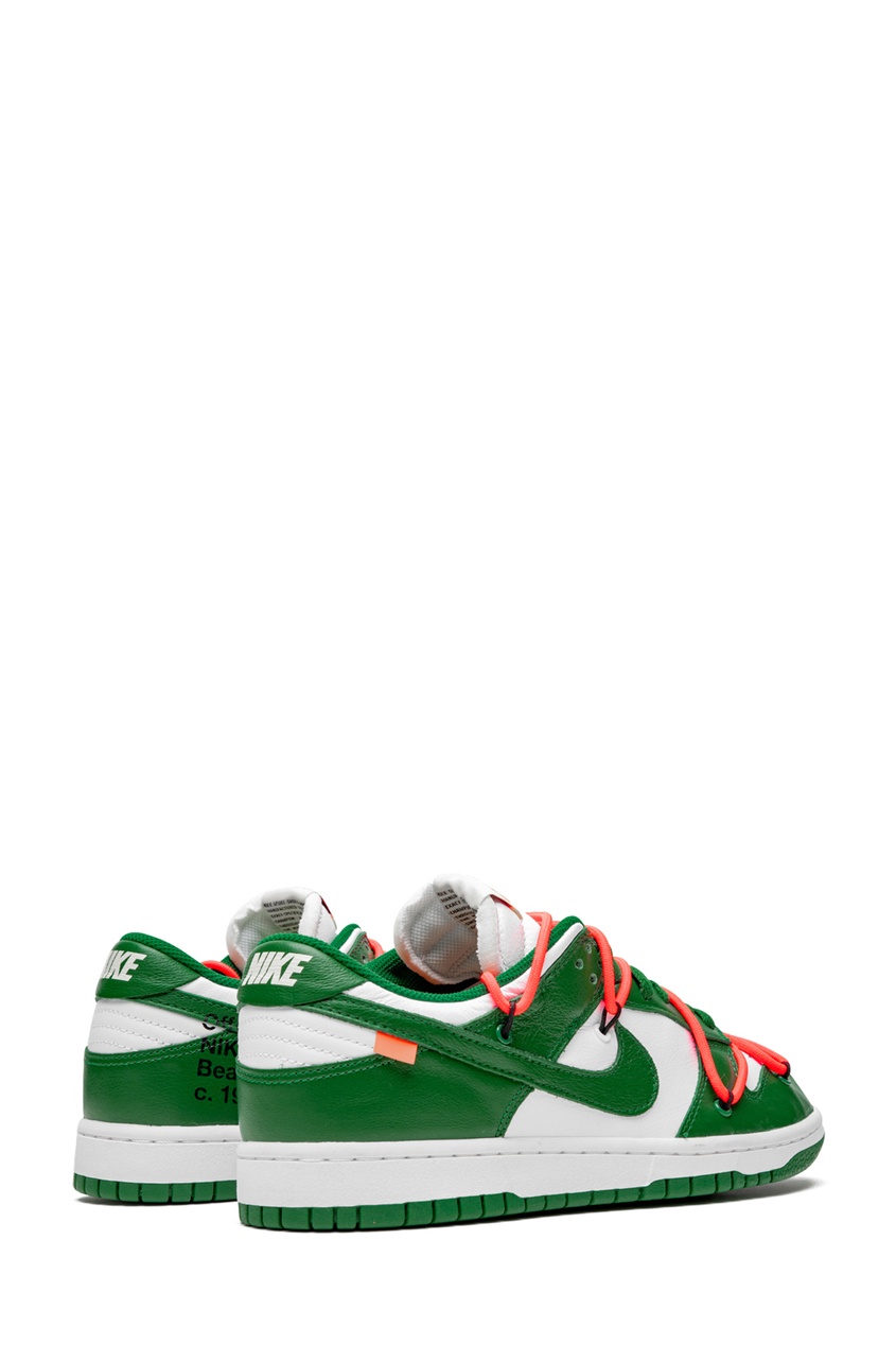 фото Кроссовки nike sb dunk low x ow pine green