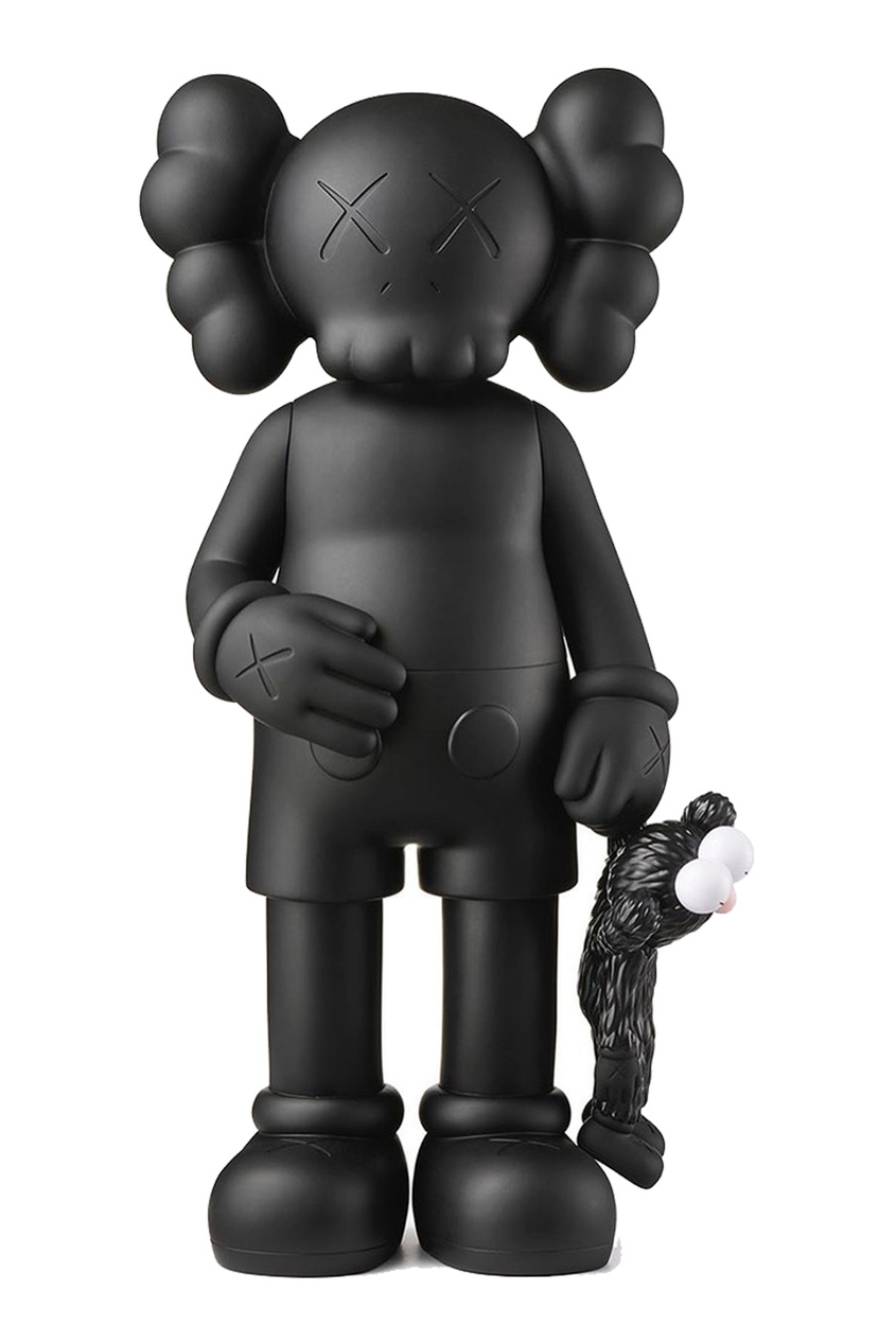 фото Игрушка kaws share vinyl figure black