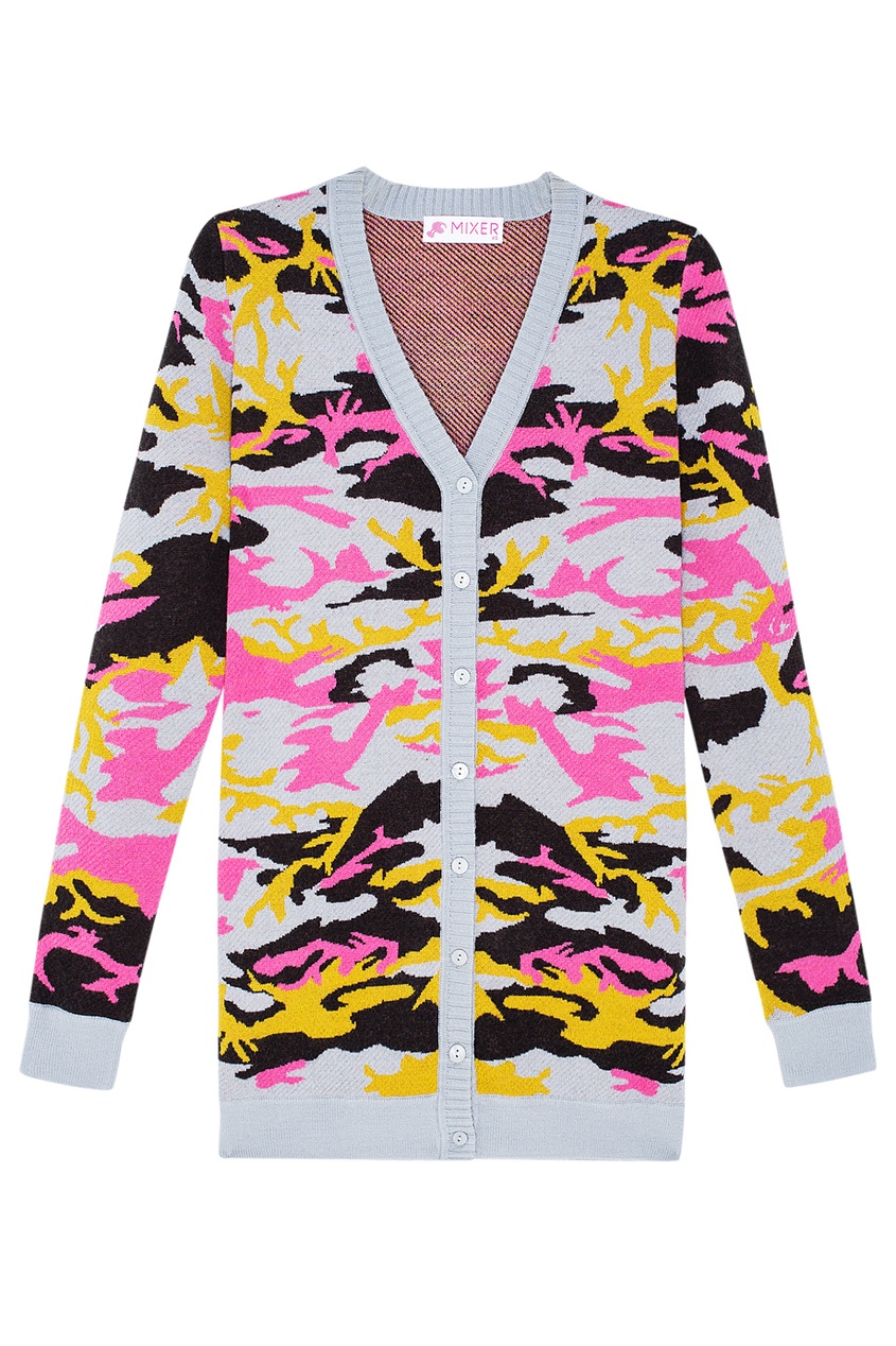 

Кардиган из шерсти мериноса, Multicolor