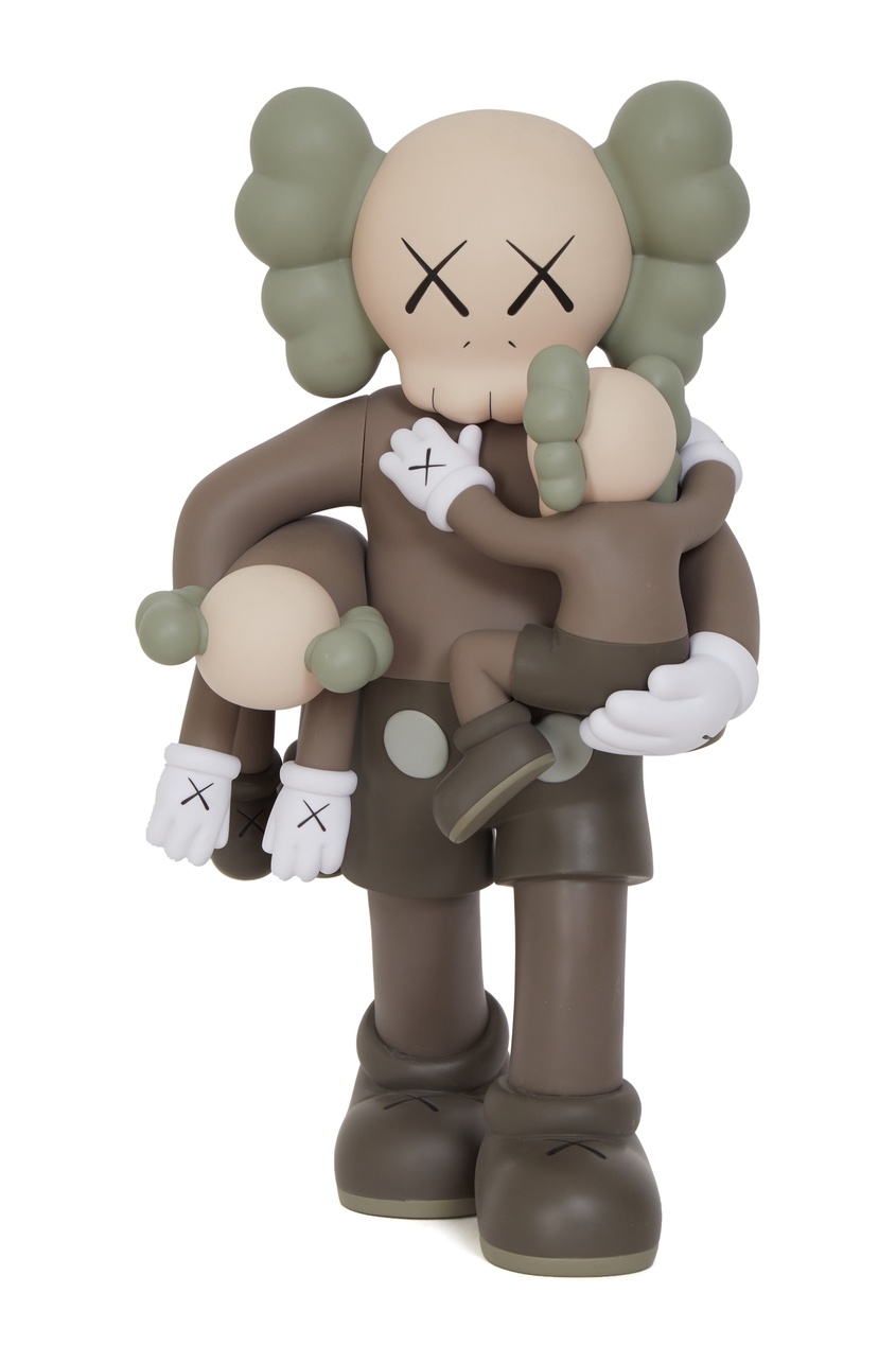 фото Игрушка kaws clean state vinyl figure brown