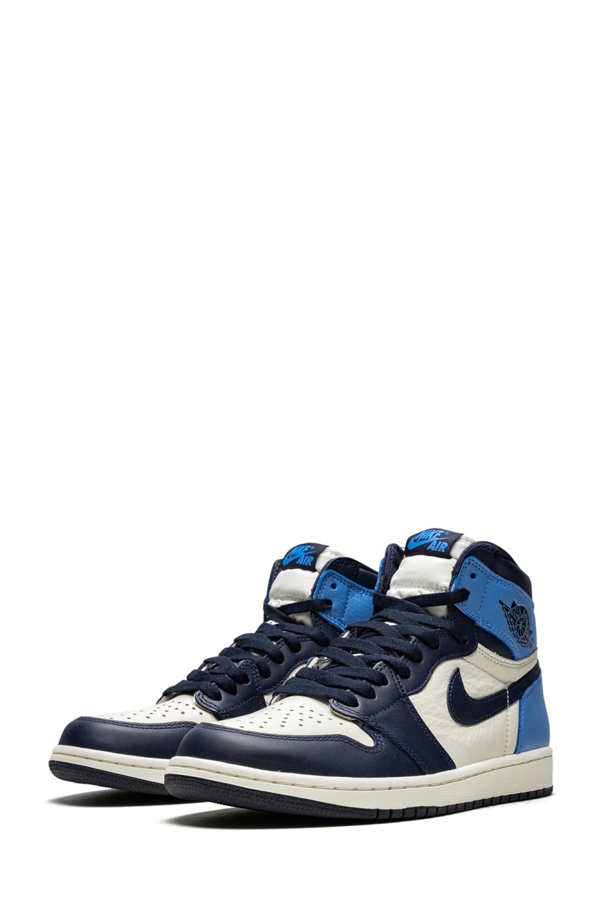 фото Кроссовки nike air jordan 1 retro high obsidian