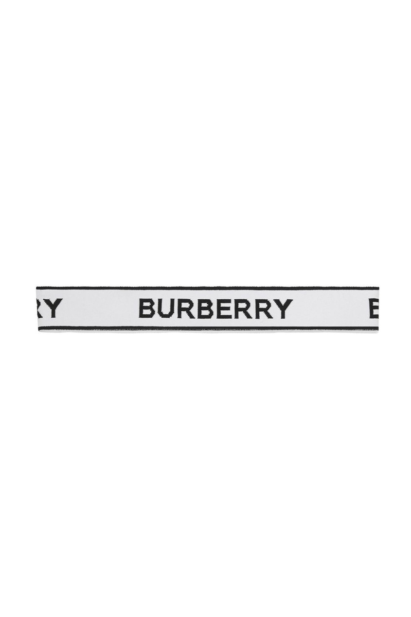 фото Повязка на голову с логотипом burberry
