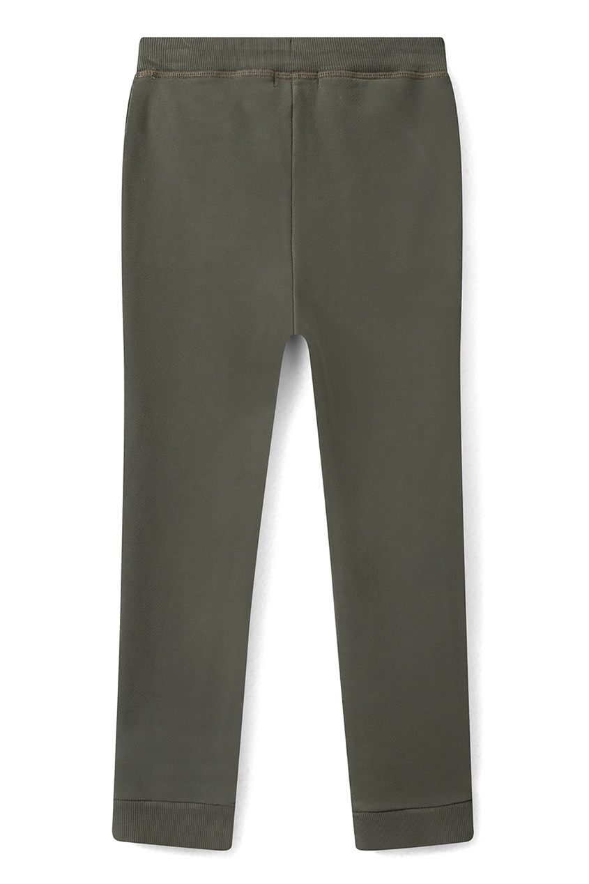 фото Зеленые хлопковые брюки bonpoint
