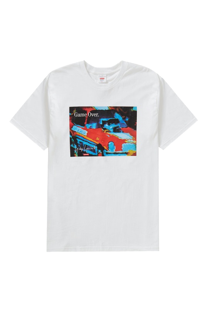

Футболка Supreme Yohji Yamamoto Game Over Tee White, Белый, Футболка Supreme Yohji Yamamoto Game Over Tee White