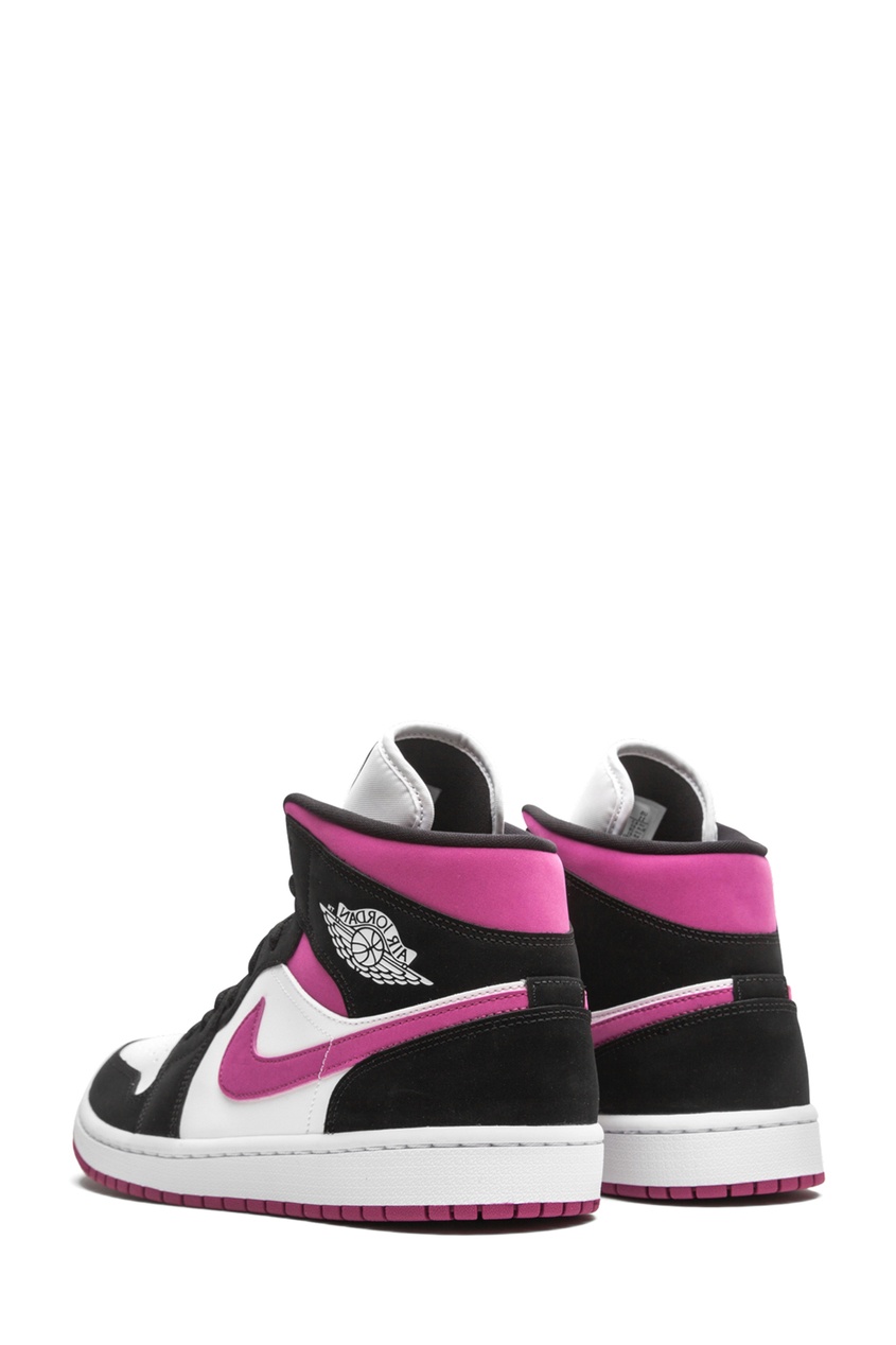 фото Кроссовки nike air jordan 1 mid magenta (w)