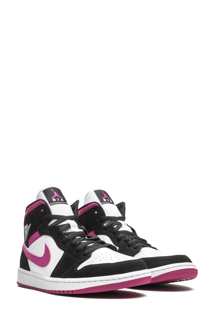 фото Кроссовки nike air jordan 1 mid magenta (w)