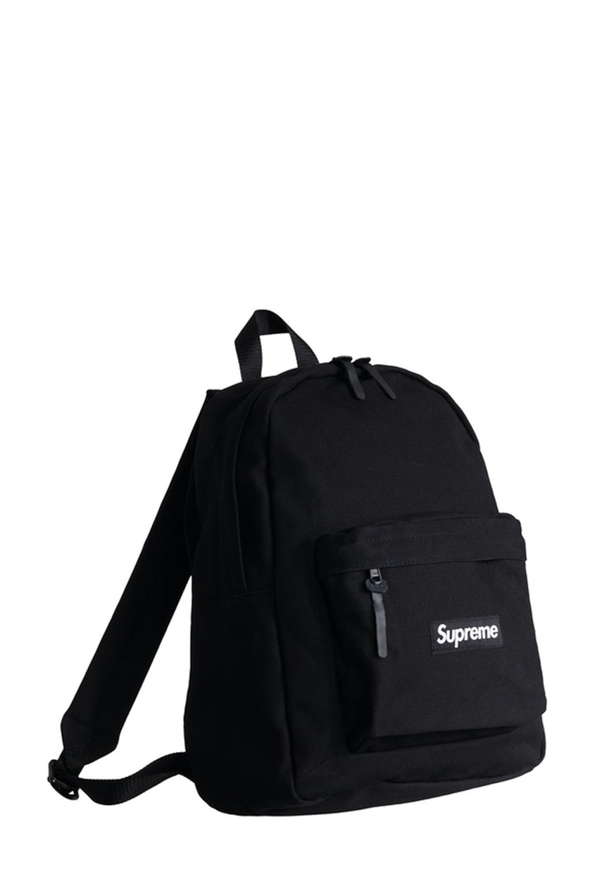 фото Рюкзак supreme canvas backpack black